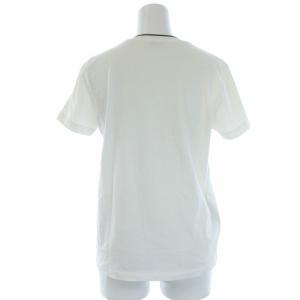 miumiu 2017年製 Tシャツ カットソー 半袖 ワッペン ビジュー ホワイト