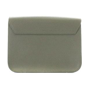 FURLA メトロポリス B5 METROPOLIS ショルダーバッグ チェーン レザー ライトブルー