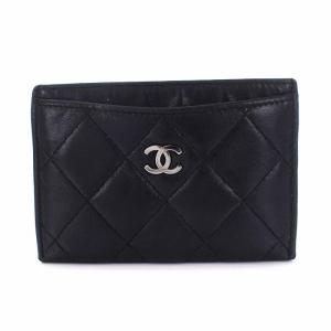 マトラッセ ココマーク 名刺入れ カードケース レザー 黒 12番台