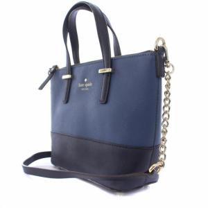 kate spade new york ハンドバッグ ショルダーバッグ 2WAY シダーストリートハーモニー レザー ネイビー