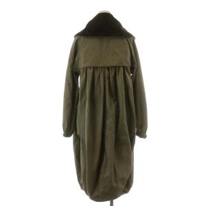 KAPITAL 四国山城工場産 ビックカラーコート ロング丈 コットン XS カーキ