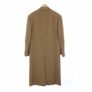 Salvatore Ferragamo カシミヤチェスターコート 48 キャメル