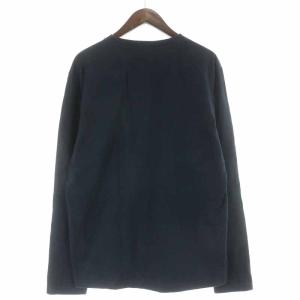 Calvin Klein 205W39NYC トレーナー スウェット プルオーバー コットン 刺繍 長袖 M ネイビー