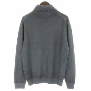 Cruciani ニット カットソー タートルネック ウール 長袖 52 グレー