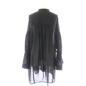 ENFOLD 22AW COローン China BLOUSE ブラウス シャツ 長袖 シアー シースルー 38
