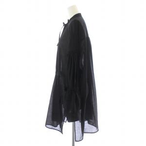 ENFOLD 22AW COローン China BLOUSE ブラウス シャツ 長袖 シアー シースルー 38