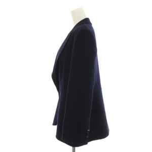 GIORGIO ARMANI テーラードジャケット シングル 1B ウール  ノーベント 48 紺 ネイビー