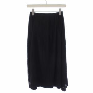 PLEATS PLEASE ISSEY MIYAKE イッセイミヤケ プリーツスカート ロング  1 黒 PP93-JG502