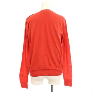 Drawer カーディガン アンサンブル シルク カシミヤ混 カットソー ノースリーブ 1 S 朱色 赤 レッド