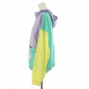 adidas ステラスポーツ パーカー プルオーバー ハーフジップ ロゴプリント 長袖 S マルチカラー