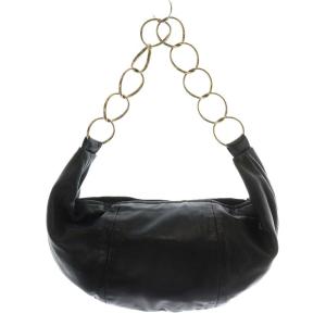 CHANEL ココマーク ハンドバッグ レザー チェーン 7番台 黒
