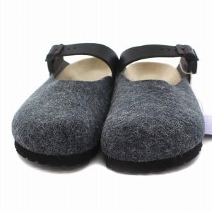 BIRKENSTOCK ROSEMEAD クロッグサンダル ベルト 35 グレー
