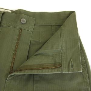 TICCA ワークパンツ ペインター ストレート バックベルト 1 S カーキ TAIS-234
