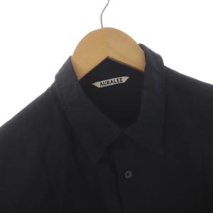 AURALEE 21SS WASHED FINX RIPSTOP CHAMBRAY HALF SLEEVED SHIRTS シャツ 半袖 3