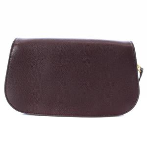 TORY BURCH ショルダーバッグ クラッチバッグ パーティーバッグ 2WAY レザー ボルドー