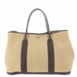HERMES ガーデンパーティ トートバッグ H刻印 トワルアッシュ
