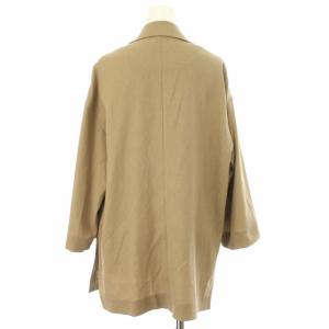 Spick&Span 21SS ラミーサイドスリットオーバージャケット テーラードジャケット 36 ベージュ