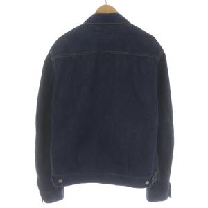 SCYE BASICS Selvedge Denim Pivot Sleeve Trucker Jacket