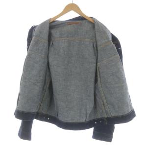 SCYE BASICS Selvedge Denim Pivot Sleeve Trucker Jacket