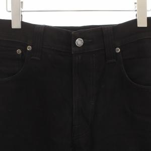 Nudie Jeans TAPE TED デニムパンツ ジーンズ ジップフライ ブラック