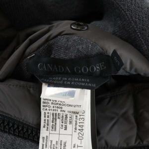 CANADA GOOSE 6992MB HYBRIDGE KNIT REVERSIBLE PULLOVER L 黒