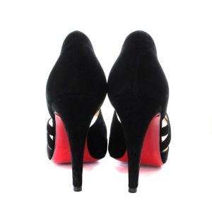 Christian Louboutin CITOYENNE 100 パンプス スエード ヒール 35 黒 3120733