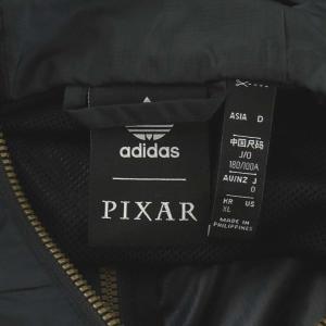 adidas Originals × PIXER MANGA WB ピクサー ウィンドブレーカー マンガ ジャケット ナイロン キャラクター XL 黒 ブラック