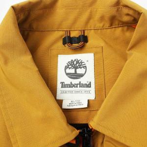 Timberland ジャケット ブルゾン リフレクター 切替 XL 茶 ブラウン