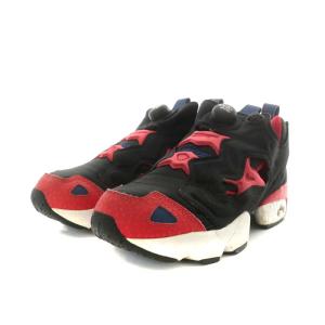 Reebok ポンプフューリー Pump Fury スニーカー シューズ 24.5cm 黒 ブラック 赤 レッド J98379