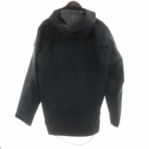 ARC’TERYX シータ AR ジャケット パーカー ジップアップ ハイネック フード ロゴプリント S ブラック