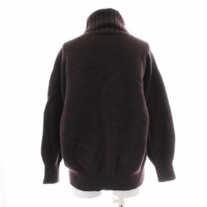 Spick&Span 19AW カシミヤウールタートルプルオーバー タートルネック ニット ウール 長袖 F ブラウン