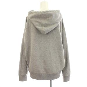 23区 パーカー スウェット コンパクトフレンチテリー ジップアップ 46 M グレー
