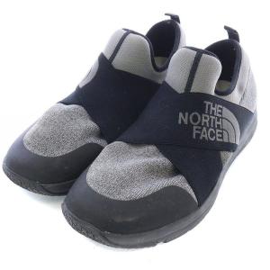 THE NORTH FACE Traverse Low 4 トラバース ロー スニーカー ハイキングシューズ スリッポン ロゴ US10 28cm グレー