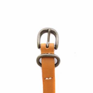 Hender Scheme テールベルト tail belt ハトメ レザー 9穴 キャメル