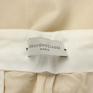 Deuxieme Classe 17AW パンツ スラックス ウール ジッパーフライ 38 M アイボリー