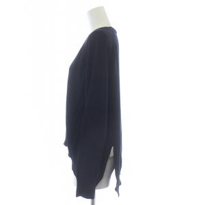 ADORE ニット カットソー 長袖 クルーネック 38 ネイビー