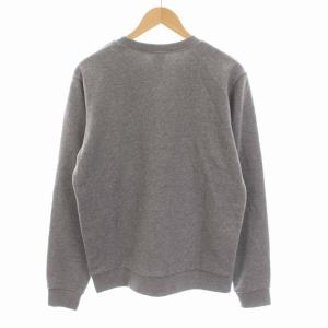 A.P.C. スウェット トレーナー プリント クルーネック 長袖 M グレー