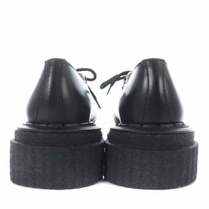 GEORGE COX sacai HAMILTON ローファー レザー バイカラー 4 黒 白