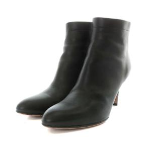 PELLICO TAXI 80 TR ブーティ レザー ヒール 36 ブラック