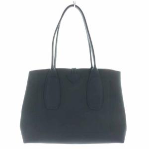 Longchamp ロゾ トートバッグ レザー 紺