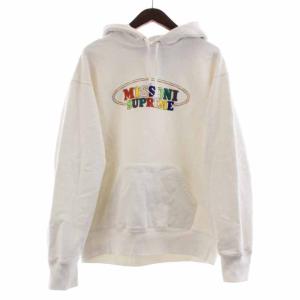 21FW MISSONI HOODED SWEATSHIRT プルオーバー M ホワイト