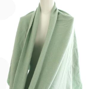ストール カシミヤ100% ショール マフラー ミントグリーン
