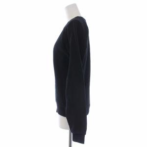 Maison Kitsuné 22AW SWEATSHIRT FOX HEAD PATCH スウェット トレーナー 長袖 ワッペン S 黒 ブラック AW00303KM0001