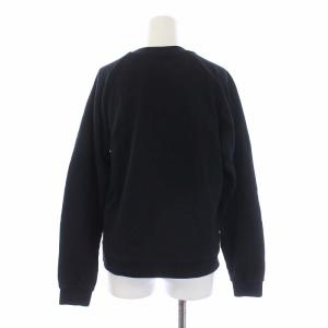 Maison Kitsuné 22AW SWEATSHIRT FOX HEAD PATCH スウェット トレーナー 長袖 ワッペン S 黒 ブラック AW00303KM0001