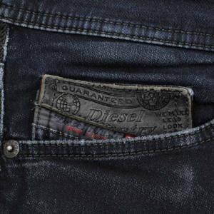 DIESEL Denim+sweat pants REBOOT-BLACK-TEPPHAR デニムパンツ ジーンズ ジップフライ 28 L