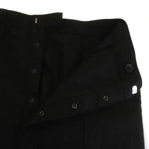 AURALEE 22SS HARD TWIST FINX LINEN CHINO SKIRT チノスカート タイト ミモレ ロング スリット