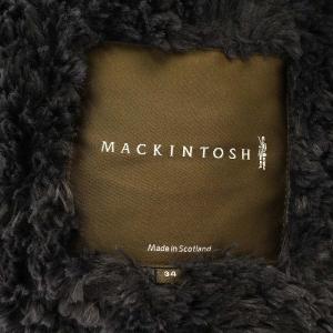 MACKINTOSH キルティングコート ボア フード ロング コート 34 S ネイビー 紺