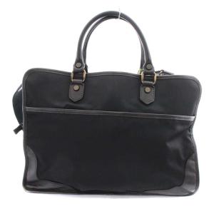 Orobianco ブリーフケース ビジネスバッグ ハンドバッグ ショルダーバッグ 2way ナイロン ブラック