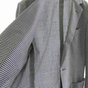 TOMORROWLAND Ermenegildo Zegna TROFEO600生地 テーラードジャケット シングル ウール シルク混 絹混 46 S