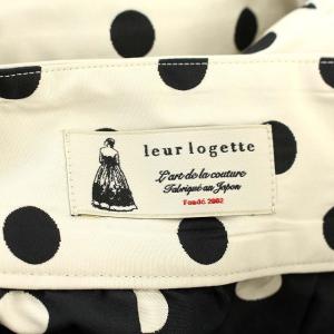 leur logette 20SS スカート ドット ジャガードスカート ロング 1 グレージュ
